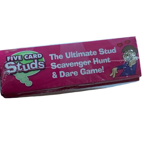 NEW Five Card Studs Bachelorette Hen Party Game Ultimate Stud Scavenger Hunt - Picture 5 of 6